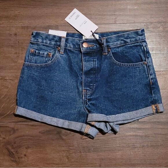 NWT … FOREVER 21 “Size: 24” High Rise Shorts - Picture 6 of 11